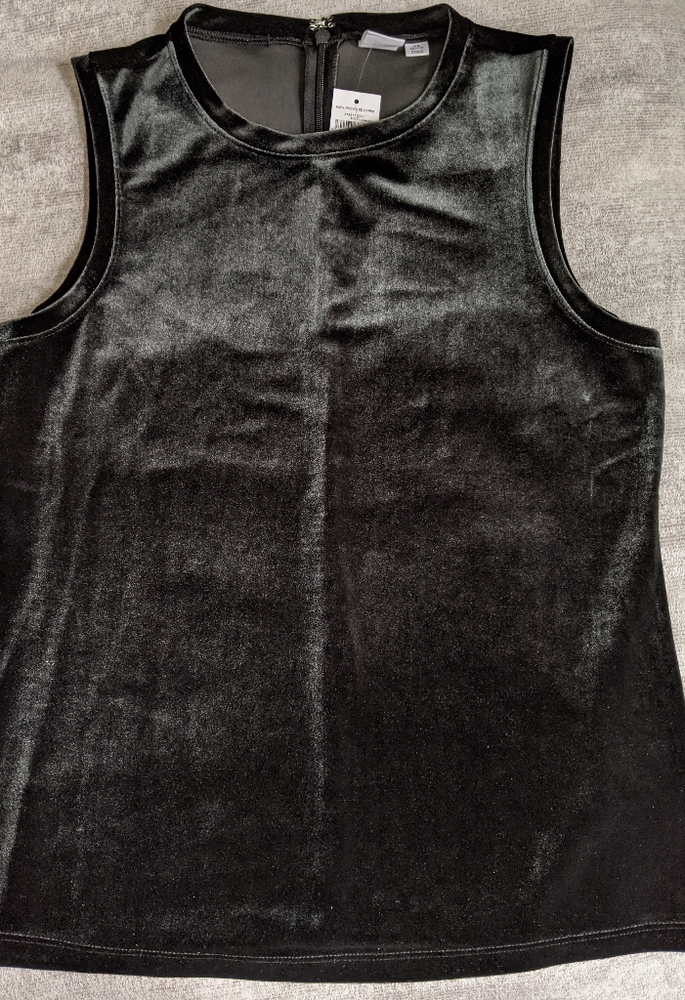 GAP Velvet tank black